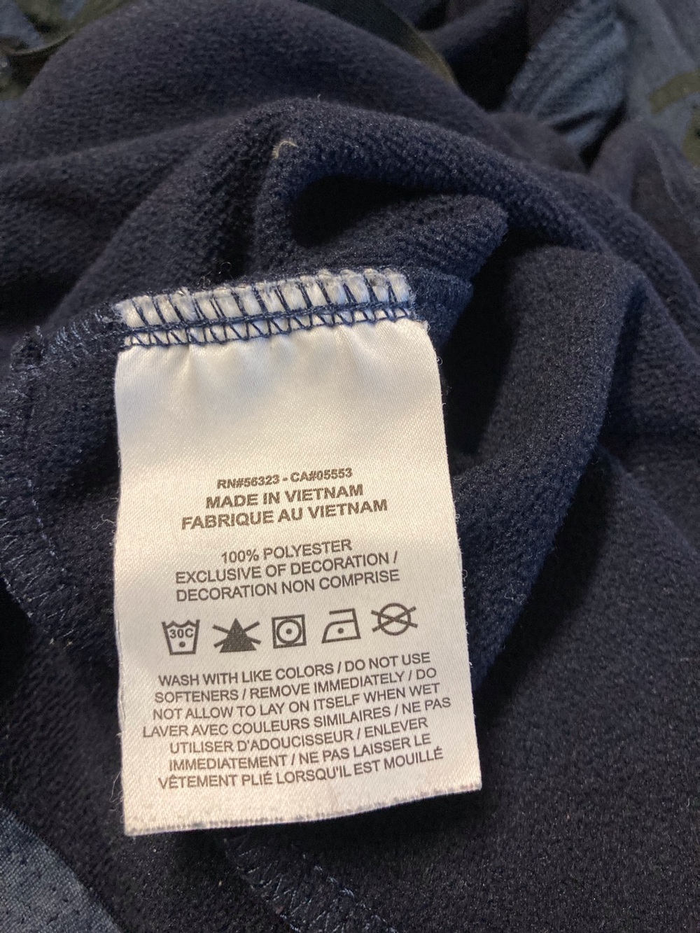 Nike Therma-FIT Men’s Open-Hem Fleece Fitness Pants Obsidian/Navy XL DQ4856-451 - Picture 8 of 14